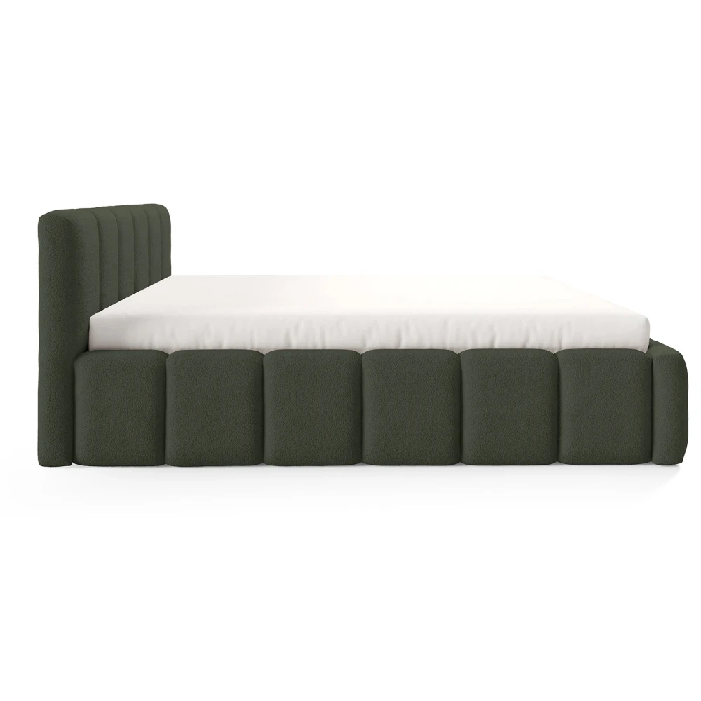 Polsterbett KALLA Medium 140x200 cm mit bettkasten