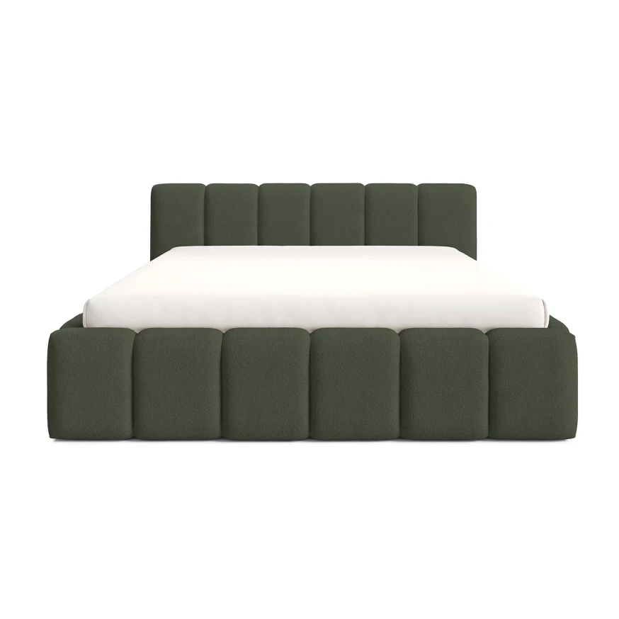 Polsterbett KALLA Medium 140x200 cm mit bettkasten