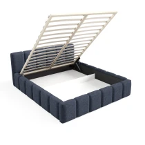 Polsterbett KALLA Medium 140x200 cm mit bettkasten