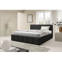 Polsterbett KALLA Slim 140x200 cm mit bettkasten