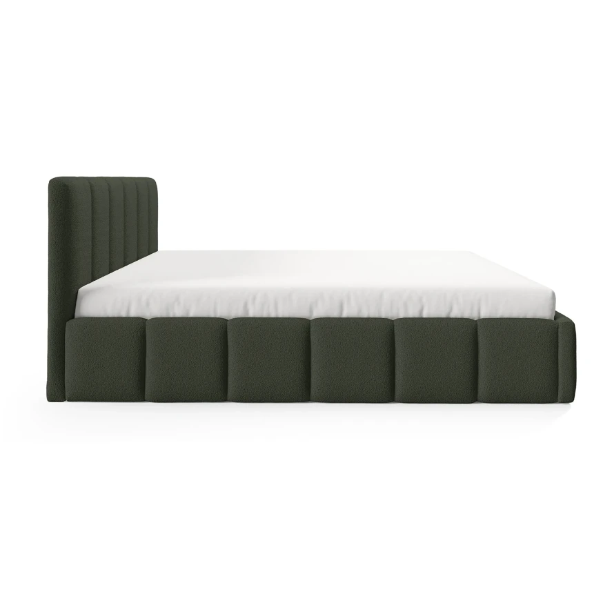 Polsterbett KALLA Slim 140x200 cm mit bettkasten