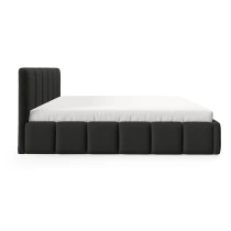 Polsterbett KALLA Slim 140x200 cm mit bettkasten