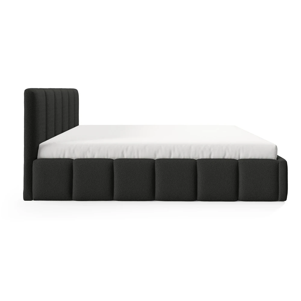 Polsterbett KALLA Slim 140x200 cm mit bettkasten