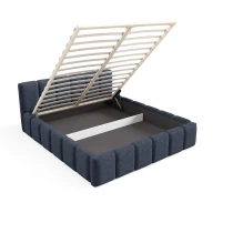 Polsterbett KALLA Slim 160x200 cm mit bettkasten