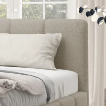 Polsterbett KALLA Slim 160x200 cm mit bettkasten