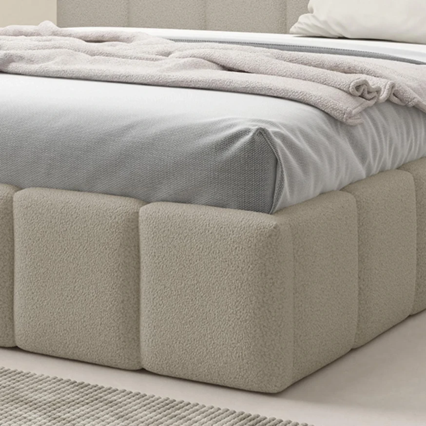 Polsterbett KALLA Slim 160x200 cm mit bettkasten