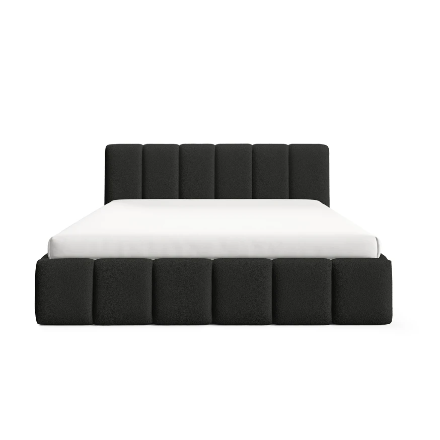 Polsterbett KALLA Slim 160x200 cm mit bettkasten