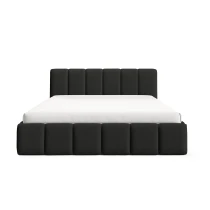 Polsterbett KALLA Slim 160x200 cm mit bettkasten