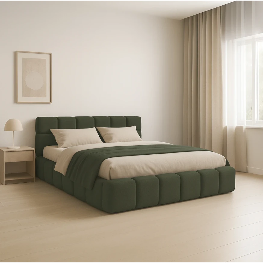 Polsterbett NUBO Premium 140x200 cm mit bettkasten