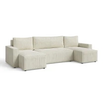 Ecksofa LIVIO U mit schlaffunktion