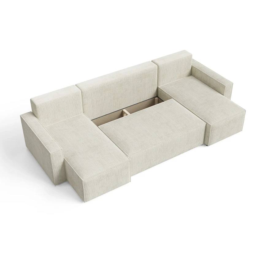 Ecksofa LIVIO U mit schlaffunktion