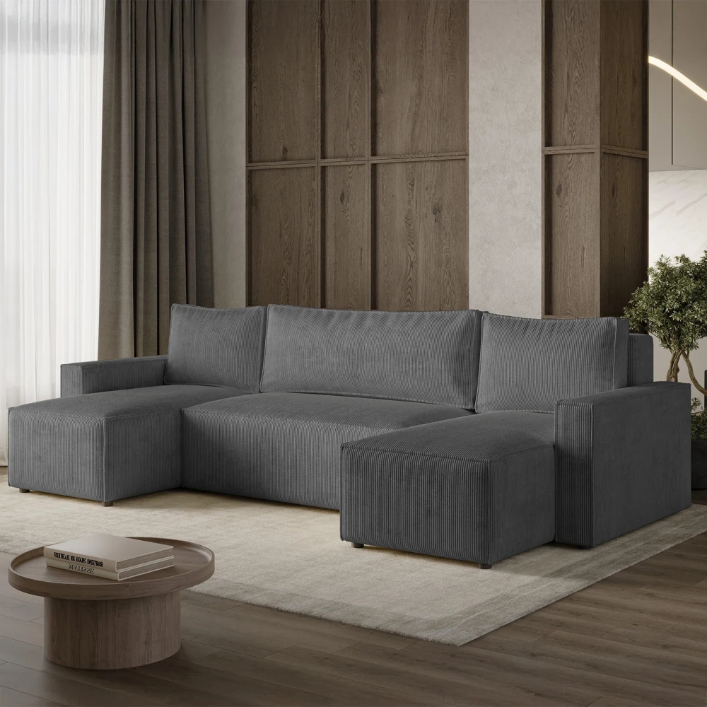 Ecksofa LIVIO U mit schlaffunktion