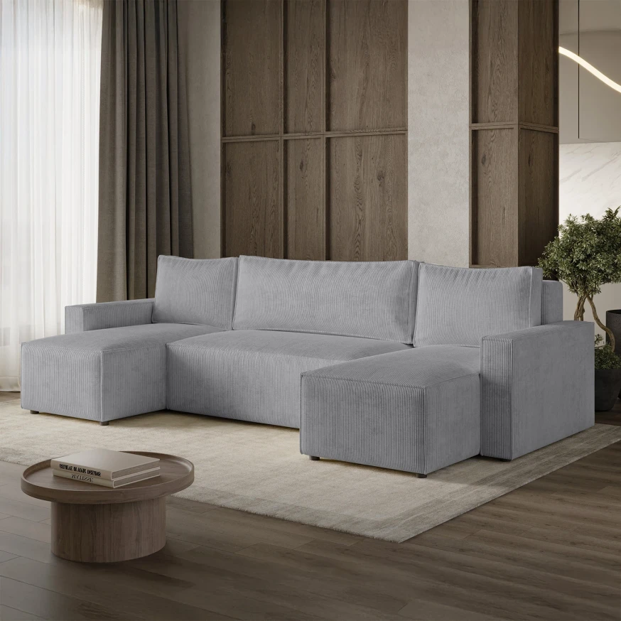 Ecksofa LIVIO U mit schlaffunktion