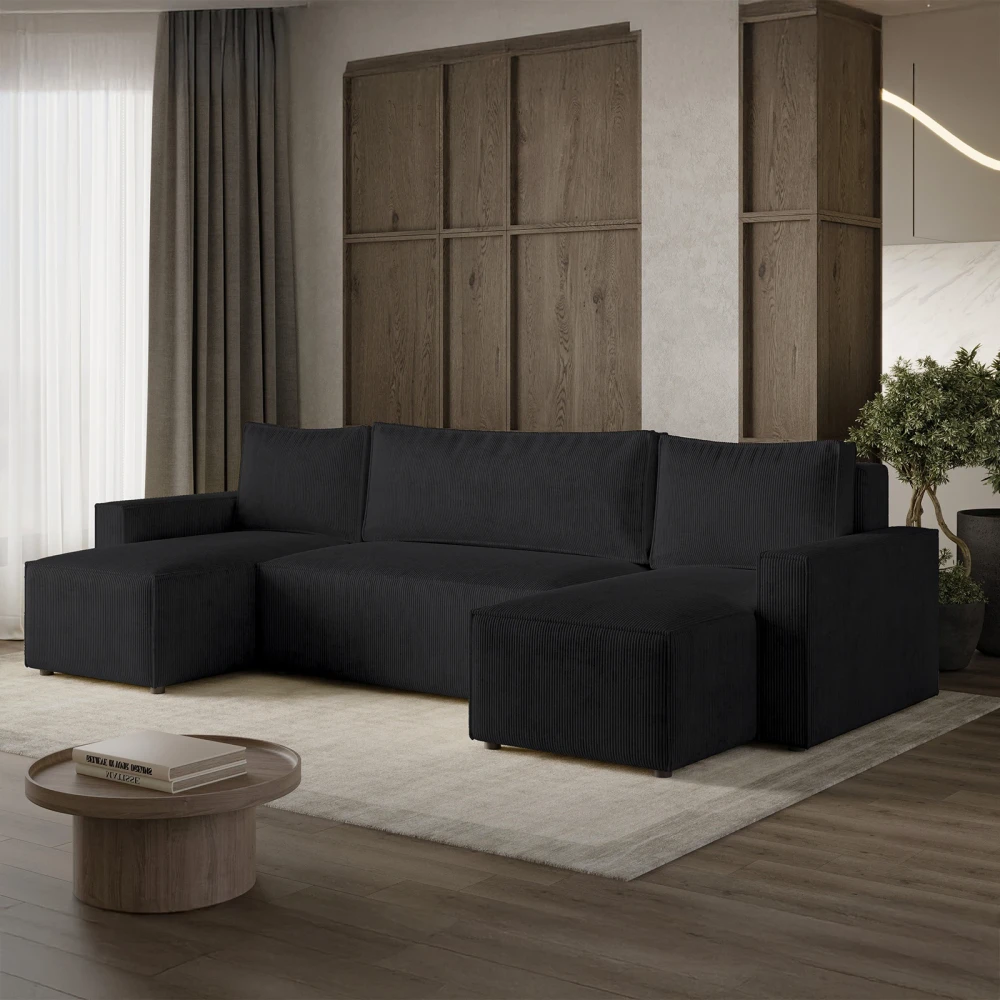 Ecksofa LIVIO U mit schlaffunktion