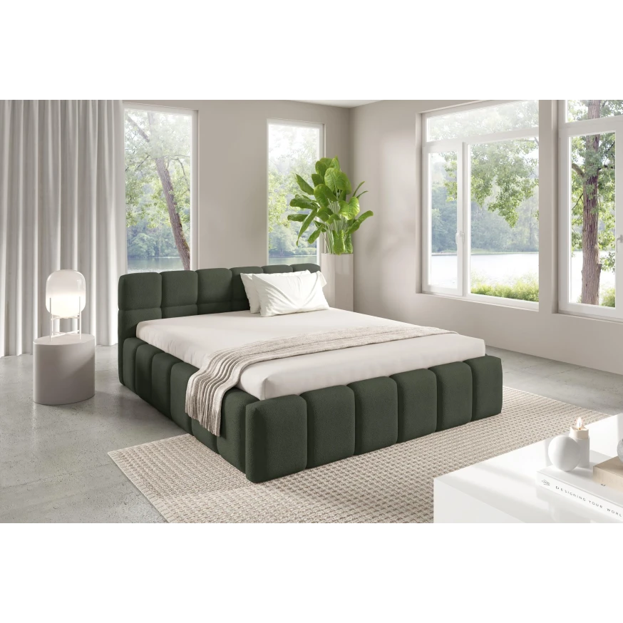 Polsterbett NUBO Medium 160x200 cm mit bettkasten