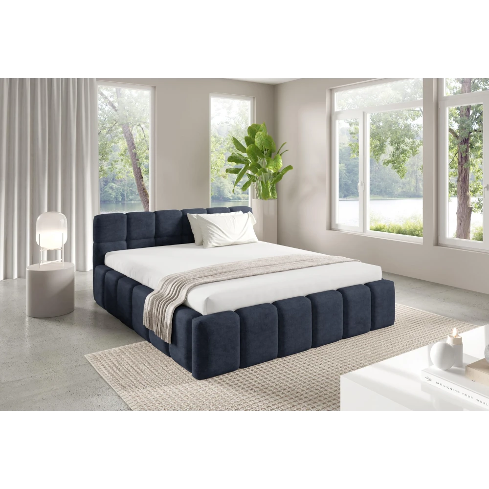 Polsterbett NUBO Medium 160x200 cm mit bettkasten