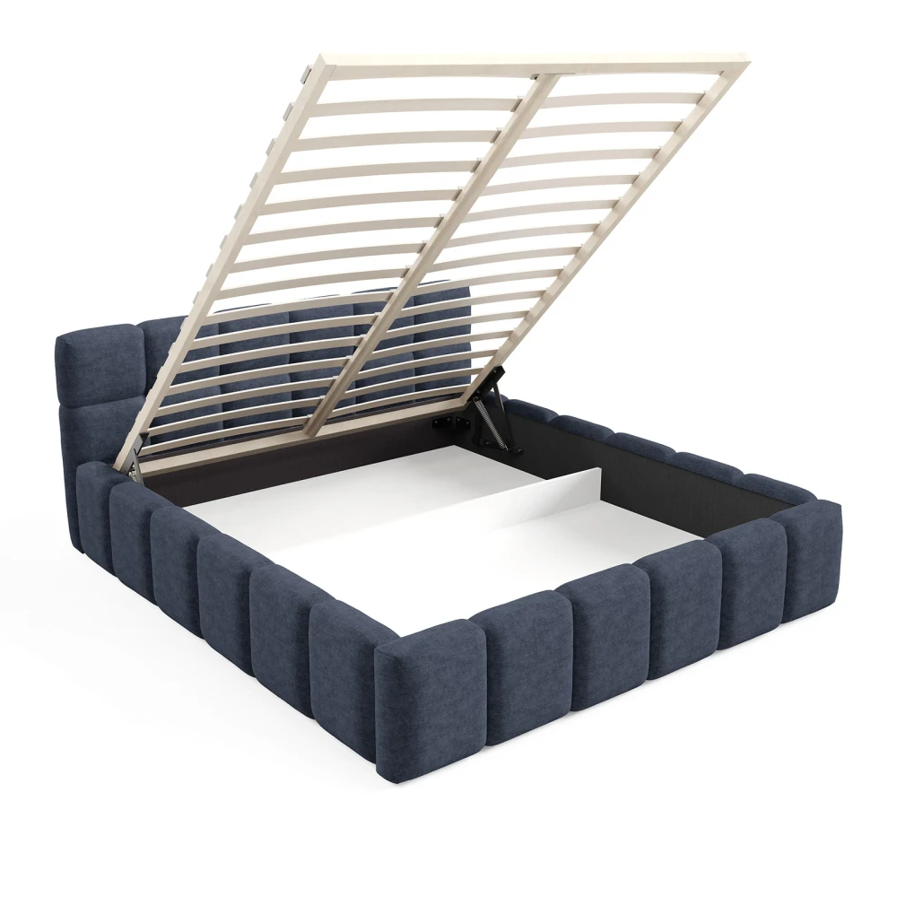 Polsterbett NUBO Medium 160x200 cm mit bettkasten