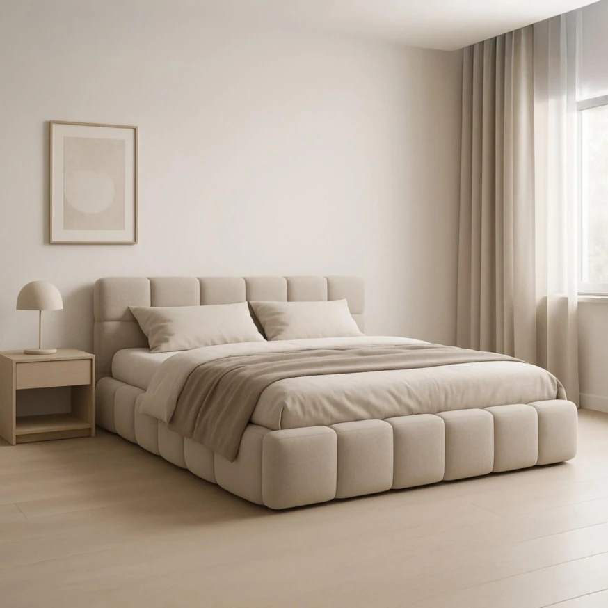 Polsterbett NUBO Medium 180x200 cm mit bettkasten