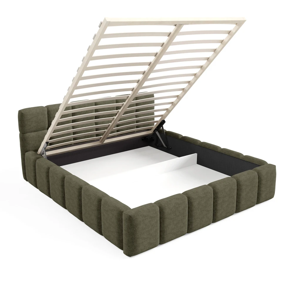 Polsterbett NUBO Medium 180x200 cm mit bettkasten