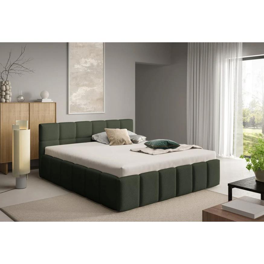 Polsterbett NUBO Slim 140x200 cm mit bettkasten