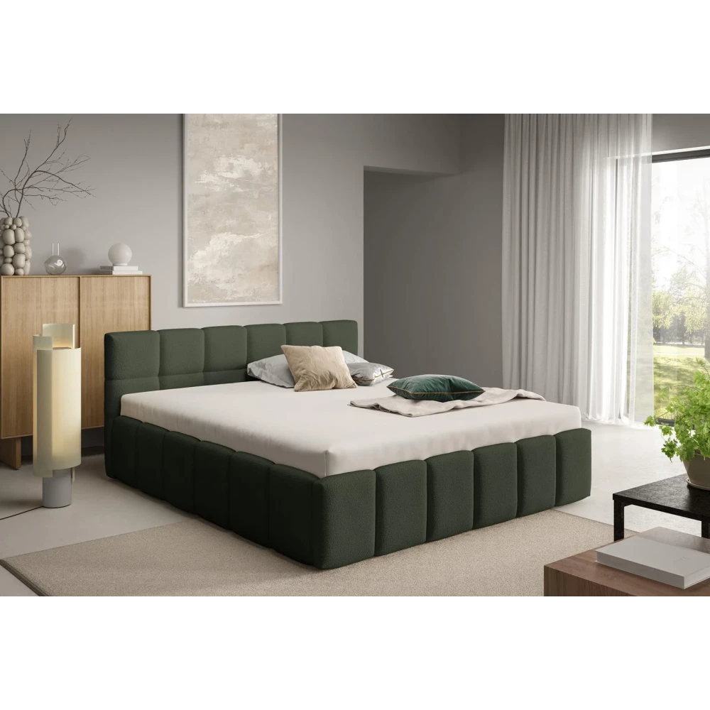 Polsterbett NUBO Slim 140x200 cm mit bettkasten