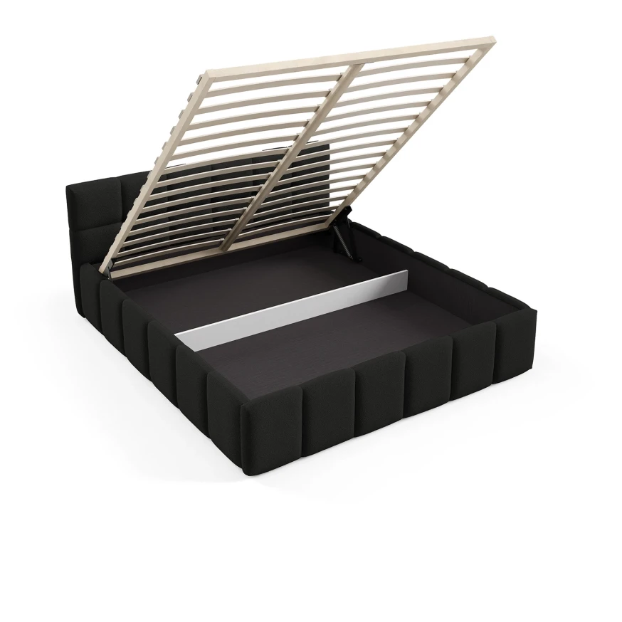 Polsterbett NUBO Slim 180x200 cm mit bettkasten