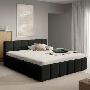 Polsterbett NUBO Slim 180x200 cm mit bettkasten