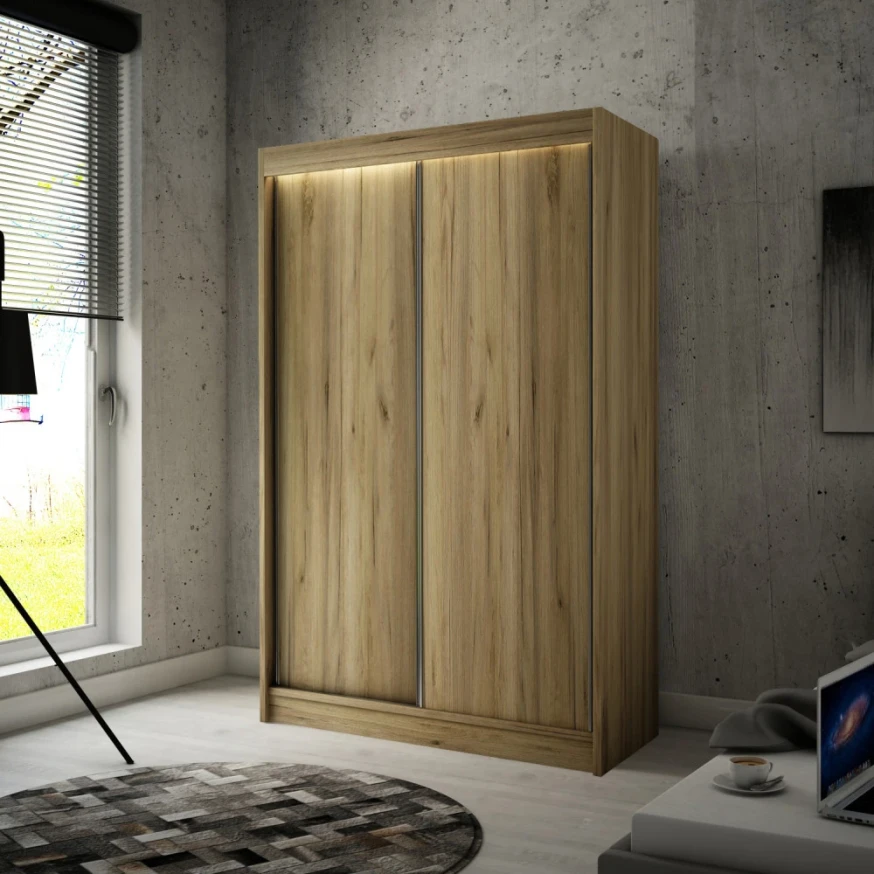 Schwebetürenschrank BAGRO 120 cm