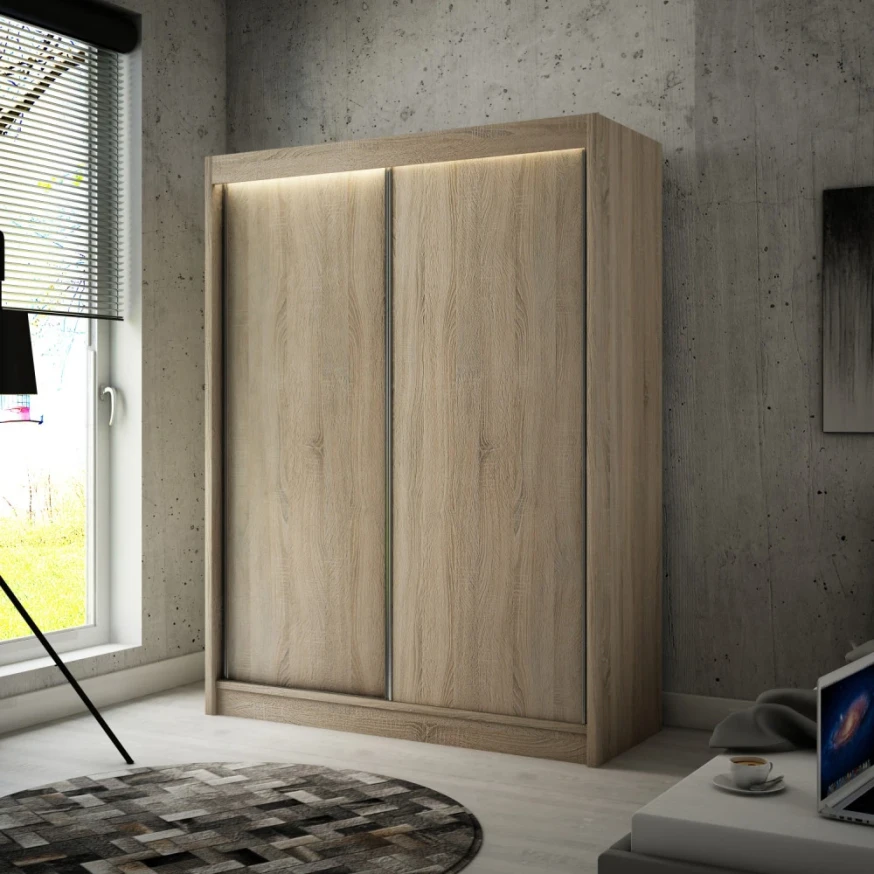 Schwebetürenschrank BAGRO 150 cm