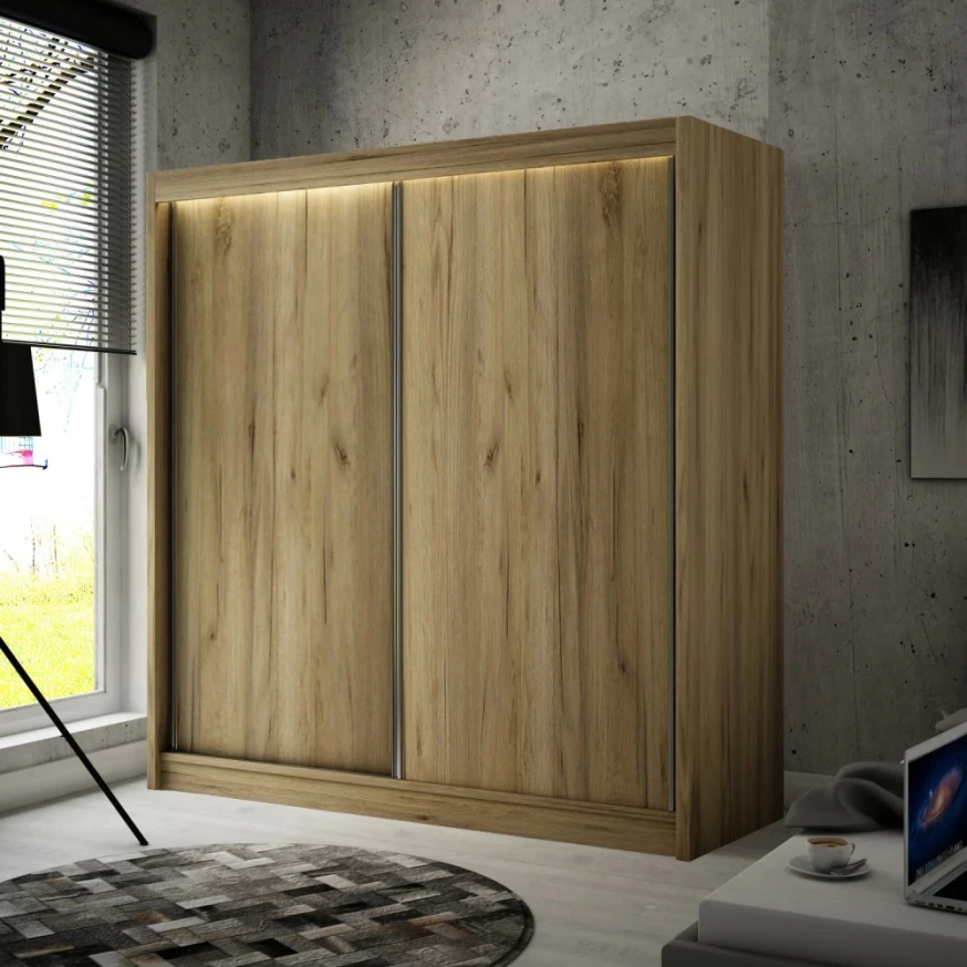 Schwebetürenschrank BAGRO 200 cm