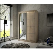 Schwebetürenschrank PEKO 120 cm