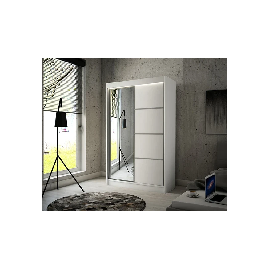 Schwebetürenschrank PEKO 120 cm