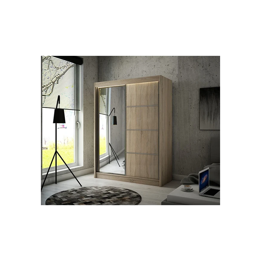 Schwebetürenschrank PEKO 150 cm