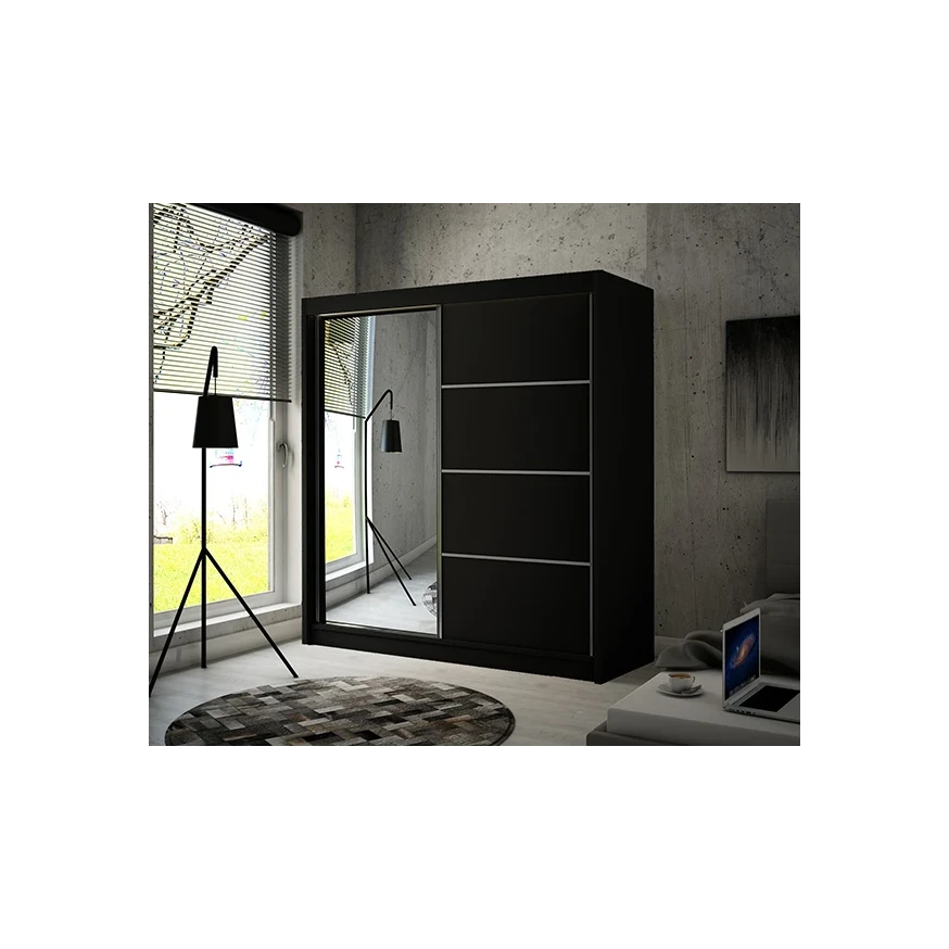 Schwebetürenschrank PEKO 200 cm