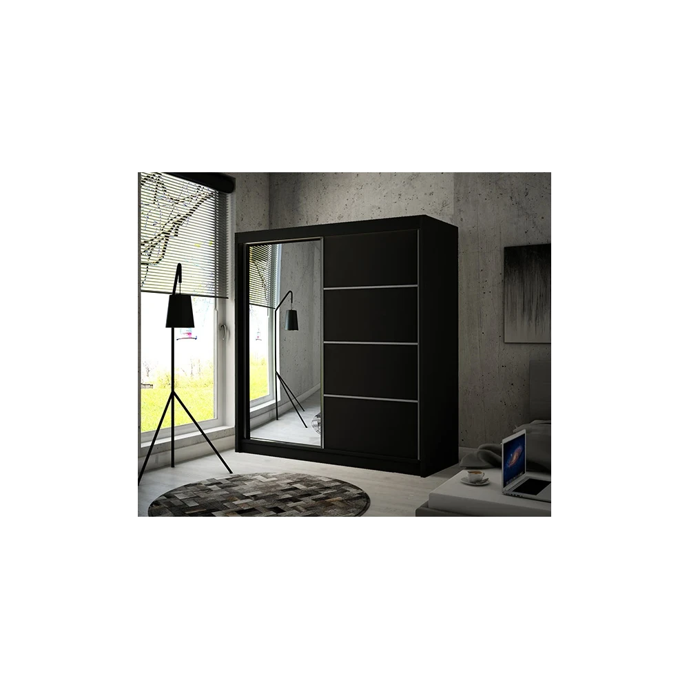 Schwebetürenschrank PEKO 200 cm