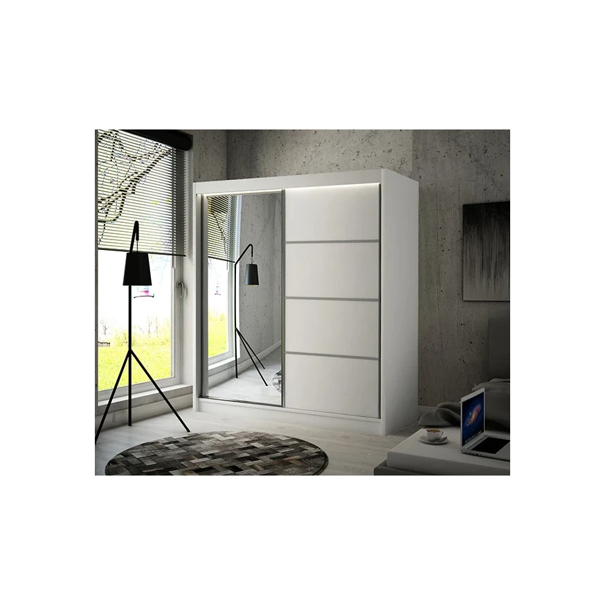 Schwebetürenschrank PEKO 200 cm