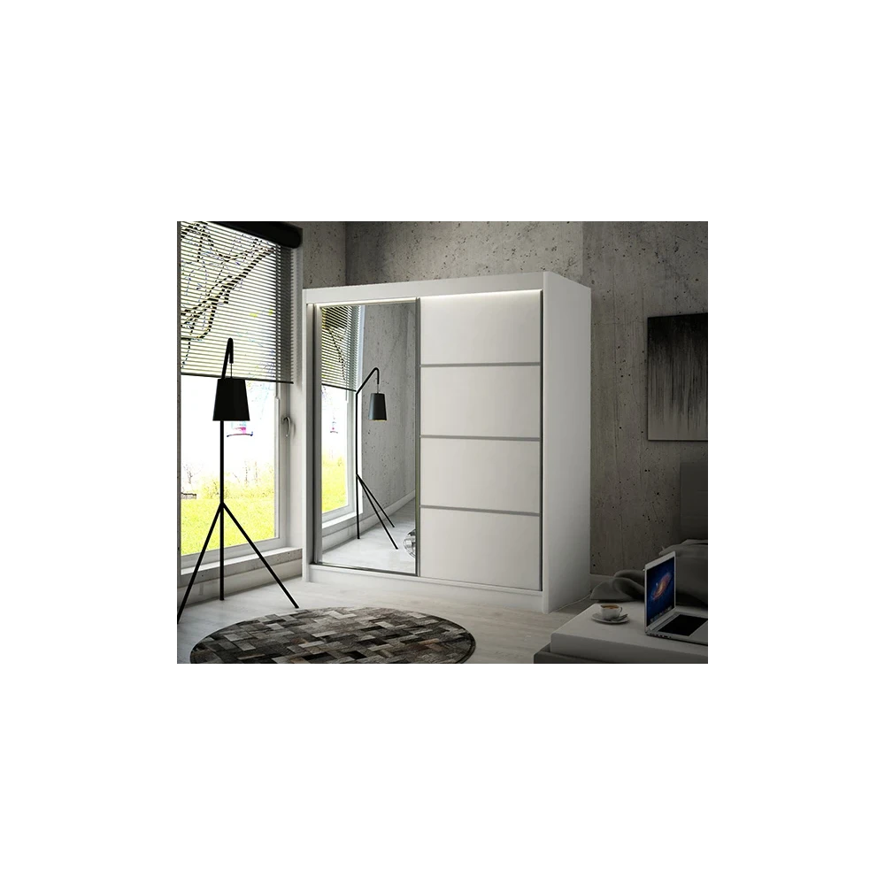 Schwebetürenschrank PEKO 200 cm