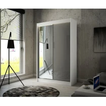 Schwebetürenschrank VELA 120 Spiegel + Lacobel