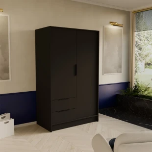 Kleiderschrank mit Türen und Schubladen NEVO 102