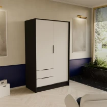 Kleiderschrank mit Türen und Schubladen NEVO 102