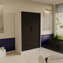 Kleiderschrank mit Türen und Schubladen NEVO 102