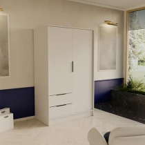 Kleiderschrank mit Türen und Schubladen NEVO 102