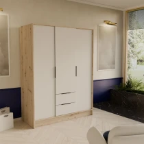 Kleiderschrank mit Türen und Schubladen NEVO 150