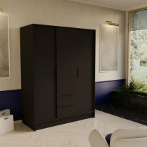 Kleiderschrank mit Türen und Schubladen NEVO 150