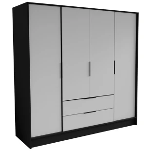 Kleiderschrank mit Türen und Schubladen NEVO 200