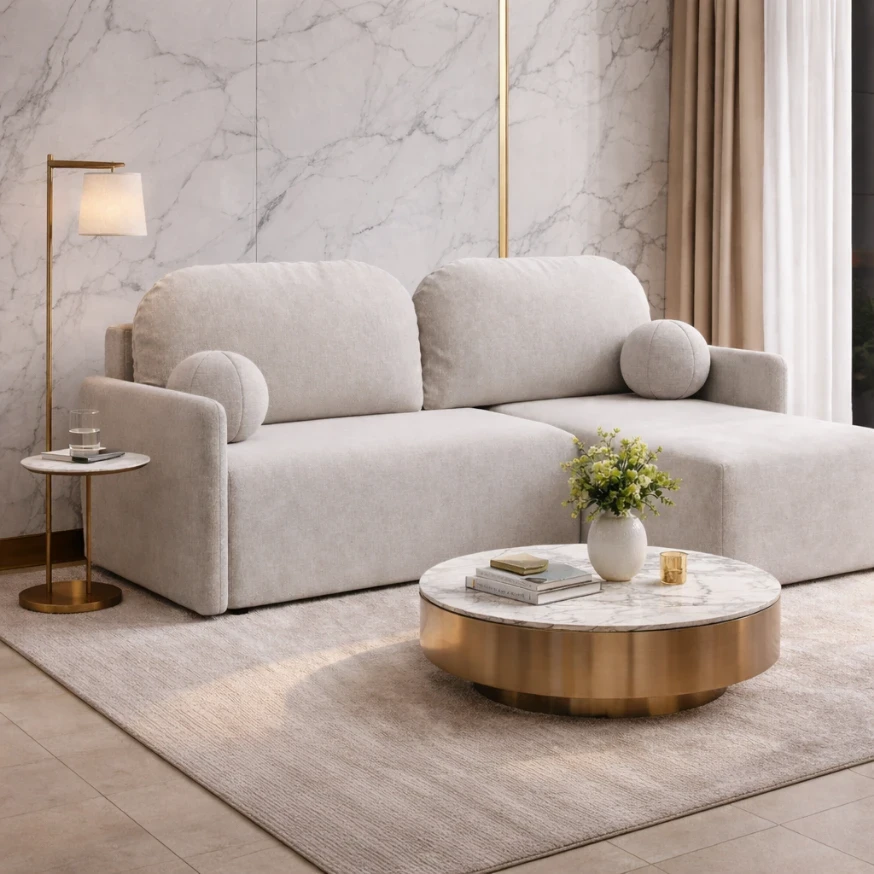 Ecksofa Malva L mit bettkasten