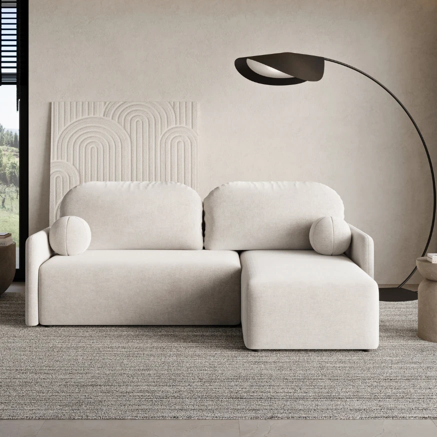 Ecksofa Malva L mit bettkasten