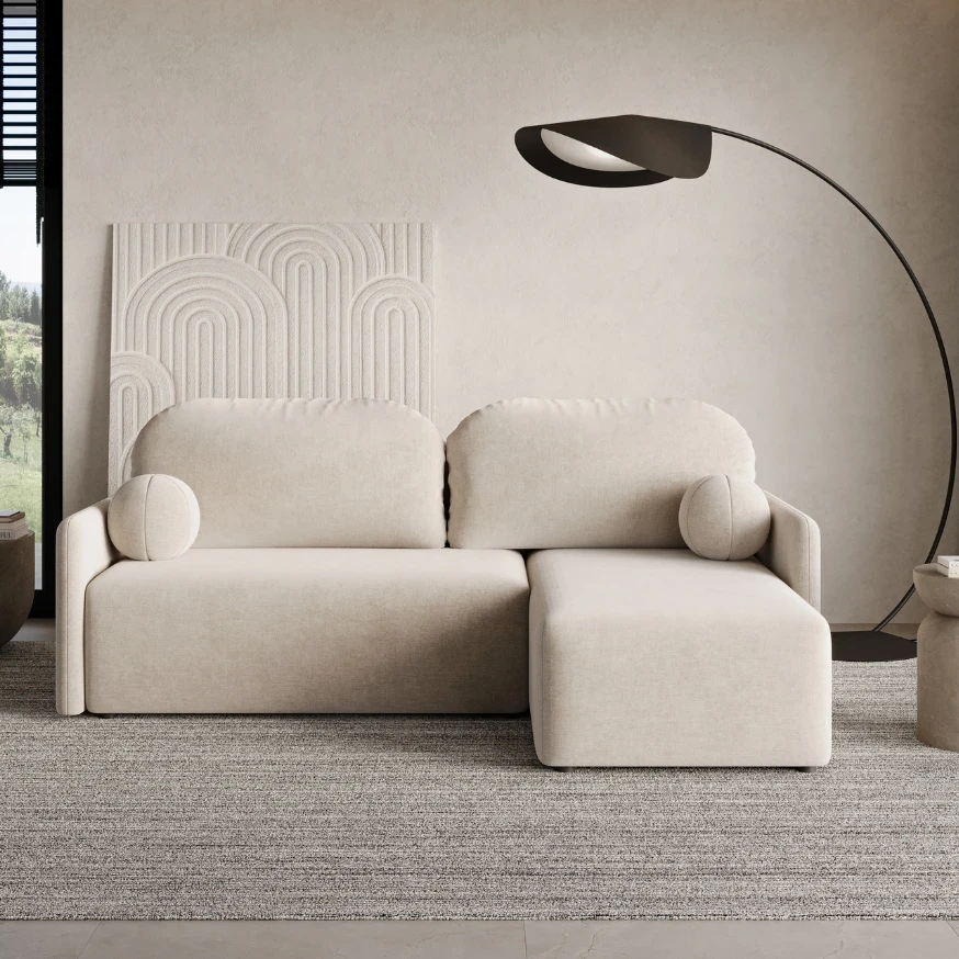 Ecksofa Malva L mit bettkasten