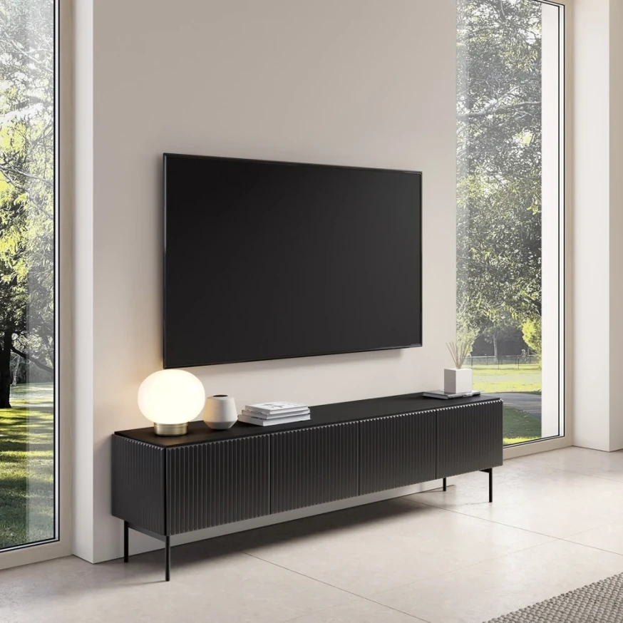 Kabinett RTV MAVI 4D 195 cm Lamele