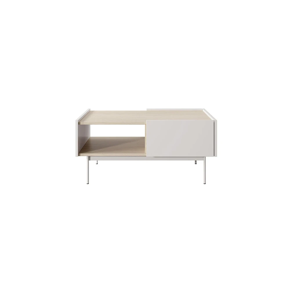 Couchtisch CORI L-97 Kaschmir, Linea-Eiche